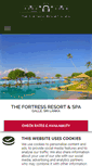 Mobile Screenshot of fortressresortandspa.com
